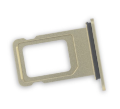 šuplík na SIM kartu iPhone XR - (Žlutá)