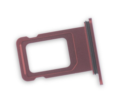 šuplík na SIM kartu iPhone XR - (Červená)