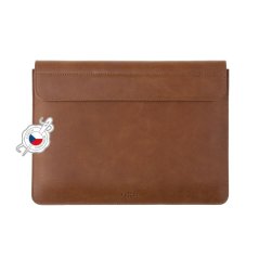 Kožené pouzdro FIXED Oxford pro Apple MacBook Pro 13" (2016 a novější), iPad Pro 12,9" (2015/2017), hnědé