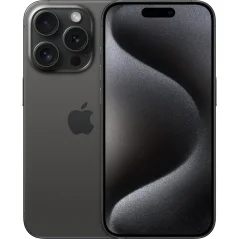 Apple iPhone 15 PRO 128GB - Černý titan (Rozbaleno)