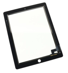Přední dotykové sklo (touch screen) pro Apple iPad 2 Black - High Copy