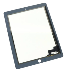 Přední dotykové sklo (touch screen) pro Apple iPad 2 White - High Copy