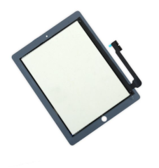 Přední dotykové sklo (touch screen) pro Apple iPad 3/4 White - High Copy