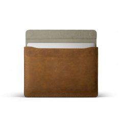 Kožené pouzdro FIXED Oxford pro Apple MacBook Air 13" Retina (2018/2019/2020), hnědé