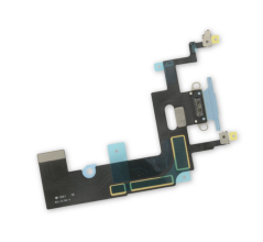 Napájecí datový konektor Apple iPhone XR - Modrý (Originál)